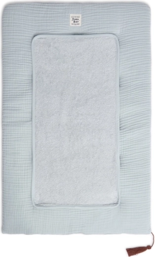 Funnababy saltea de înfășat din muselină Dove Grey 50 × 80 cm