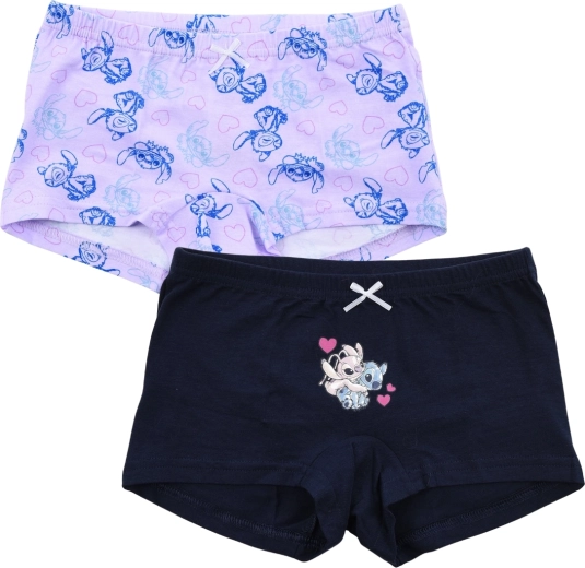Boxeri pentru fete Lilo & Stitch, set de 2 bucăți