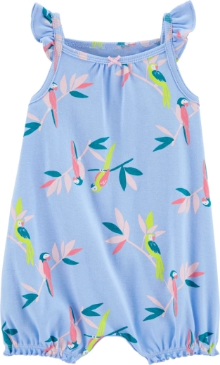 Salopetă de vară Carter's Blue Bird pentru fetiță (3 m)