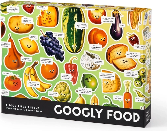 Puzzle Googly Food 1000 piese