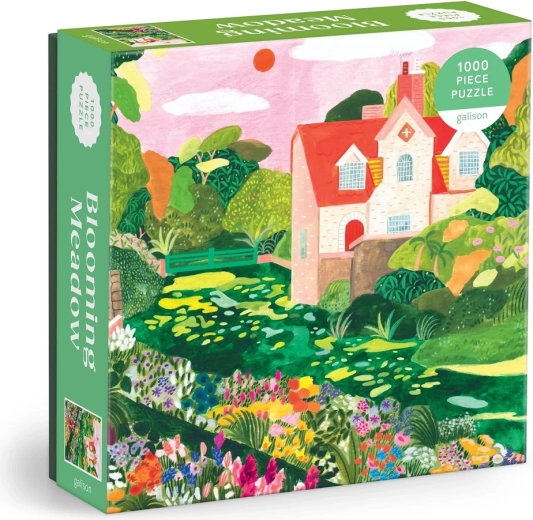 Puzzle Galison Pajiște înflorită, 1000 de piese