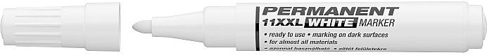 Marker permanent alb ICO 11 XXL