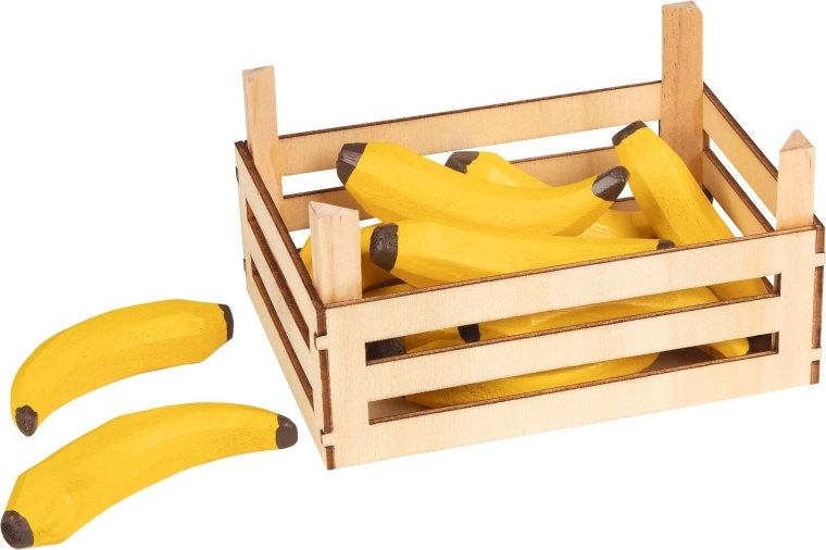 Lădiță cu banane (set din lemn)