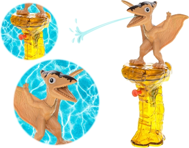 Pistolă cu apă pterodactil cu rezervor transparent