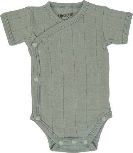 Body Lodger hidrofílic cu mânecă scurtă Tribe Silt Green 74
