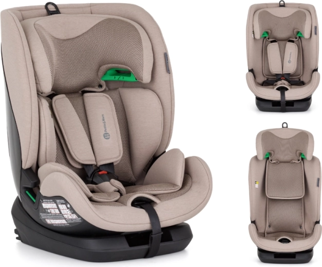 Petite&Mars scaun auto Prime Pro i-Size tan brown air 76–150 cm (9–36 kg)