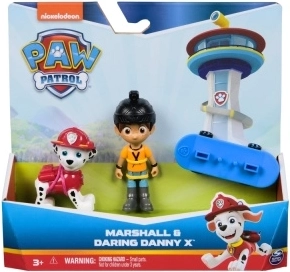 Set de figurine PAW PATROL Marshall și curajosul Danny X