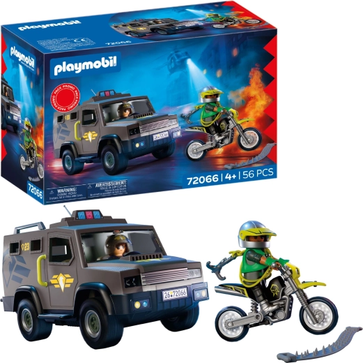 Playmobil SWAT vehicul tactic cu figurine și accesorii