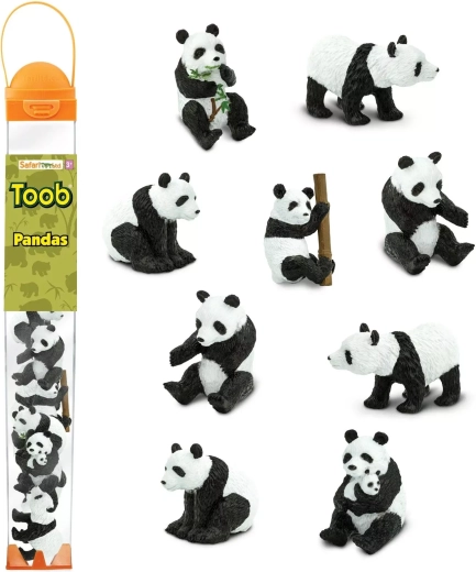 Safari Ltd. tubă panda (Toobs) - 1 bucată