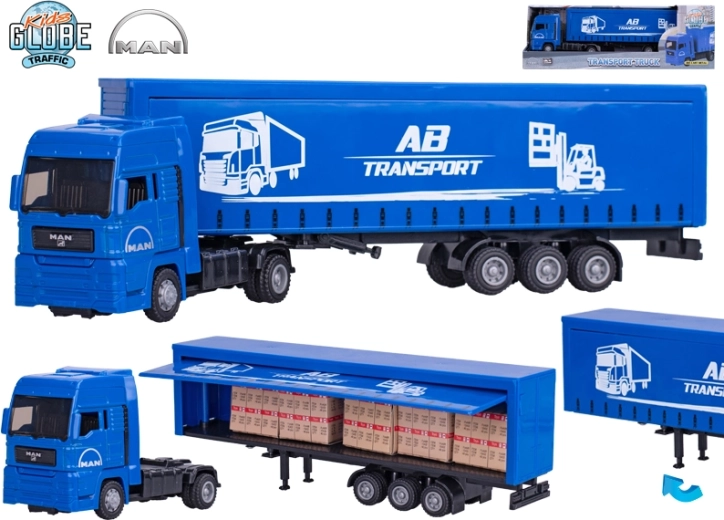 Kids Globe Traffic camion MAN 30 cm cu mers liber