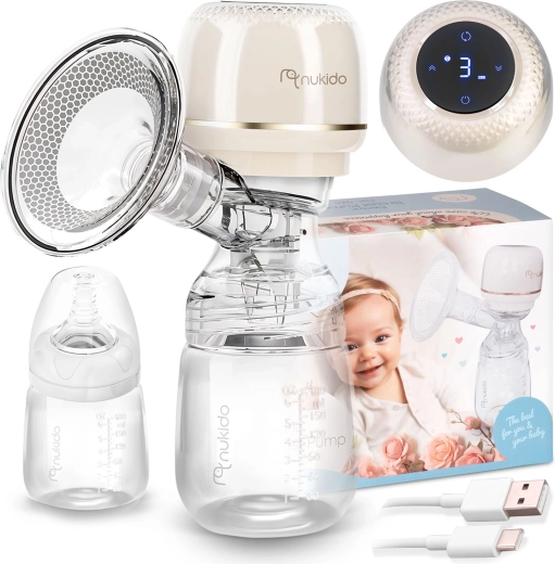 Pompă electrică pentru sân Nukido cu trei faze