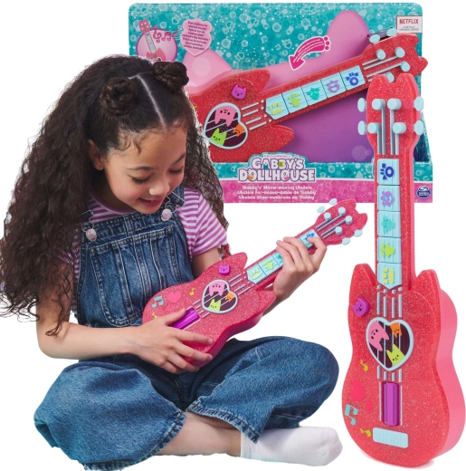 Spin Master Gabby's Dollhouse ukulele cu pisicuțe și melodii