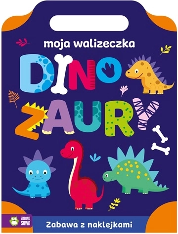 Caietul meu de colorat tip valijoară – Dinozauri