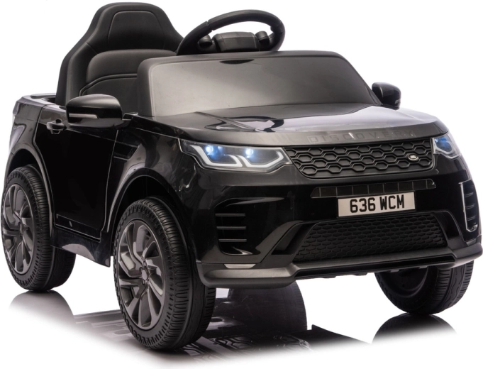 Mașinuță electrică pentru copii LAND ROVER Discovery, neagră