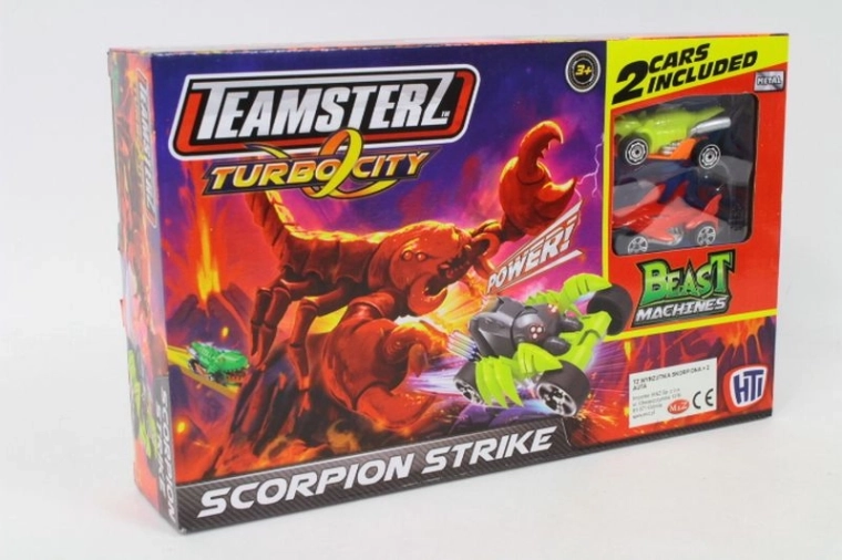 Teamsterz Beast Machines Turn: atacul scorpionului + 2 mașinuțe