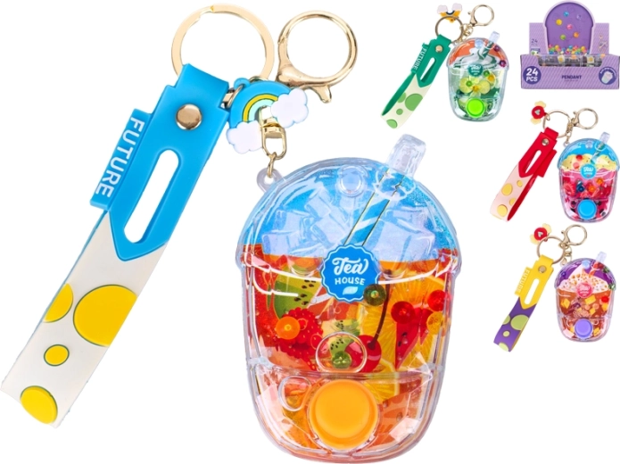 Joc cu apă cu breloc – jucărie de buzunar pentru antrenarea motricității fine