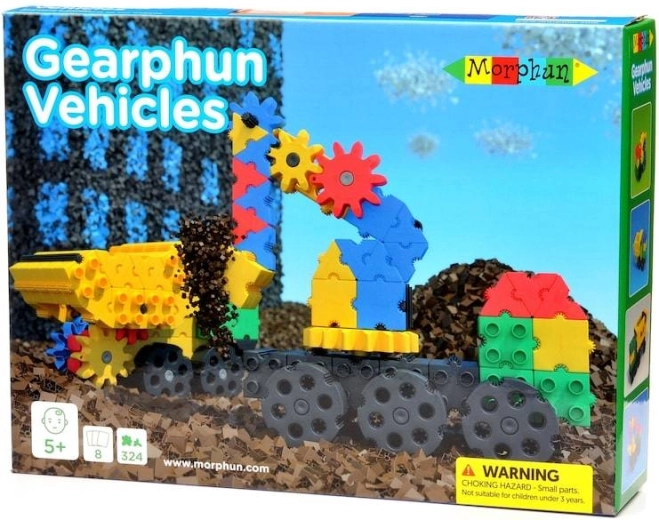 Set de construcție Vehicule GearPhun - 324 piese