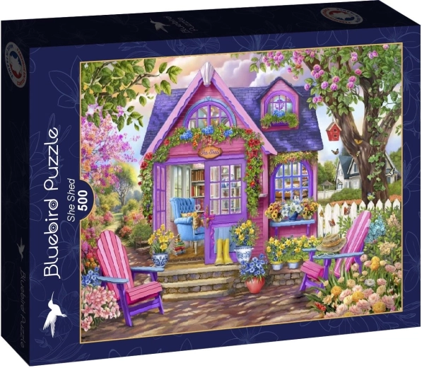 Puzzle Bluebird „Iepurașul ei” 500 de piese