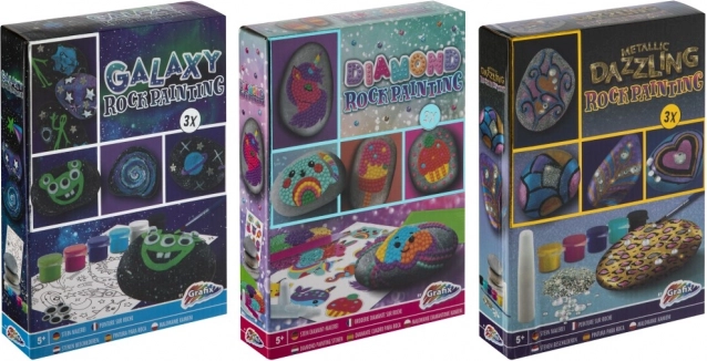 Grafix Pictură cu diamante: Decorare cu pietricele