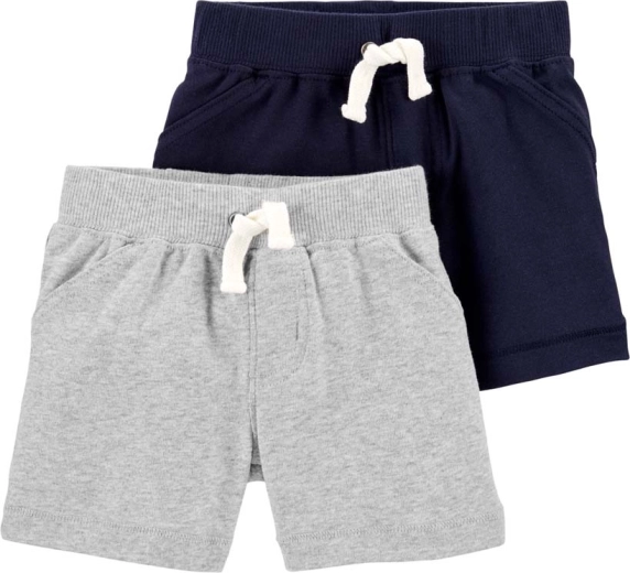 Pantaloni scurți Carter’s pentru băiețel, 2 buc., mărimea 56 (NB)