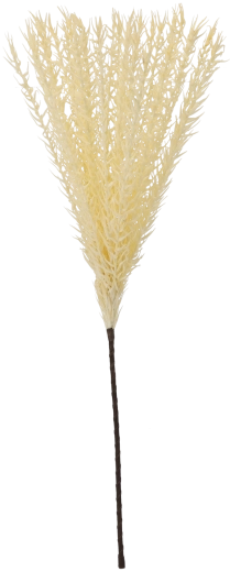 Iarbă decorativă 85 cm albă (12 buc.)
