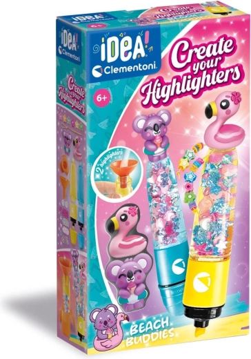 Clementoni IDEA set creativ pentru realizarea de evidențiatoare FRIENDS