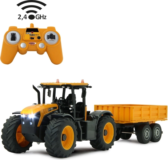 Tractor RC JAMARA JCB Fastrac cu remorcă basculantă