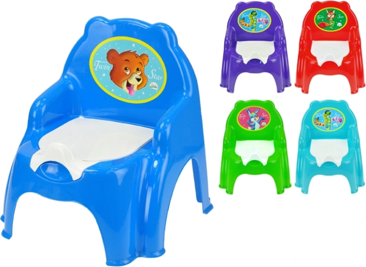 Scăunel pentru copii Baby cu oliță detașabilă - 1 buc