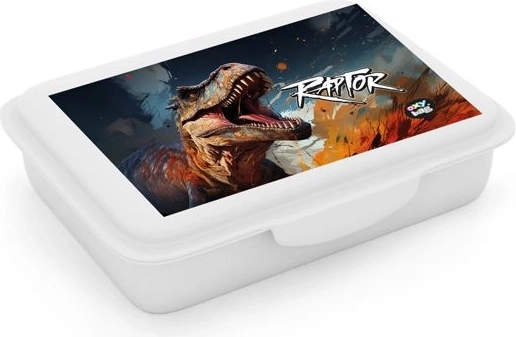 Cutie de gustare cu compartiment Dino