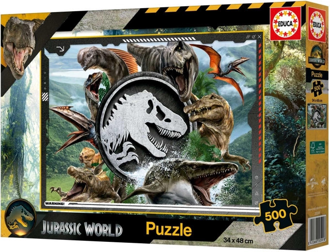 Puzzle Educa Jurassic World 500 piese