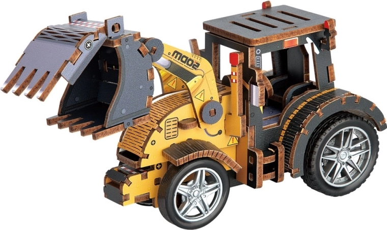 2Kids Toys puzzle 3D din lemn – încărcător de lemne