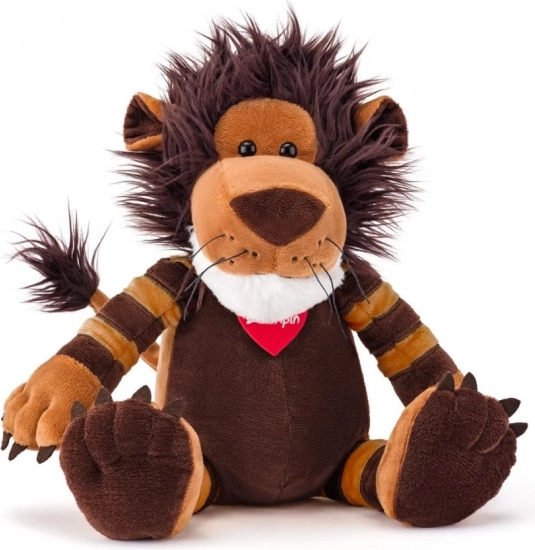 Leu de pluș William 35 cm