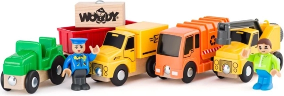 Vehicule de lemn cu conducători