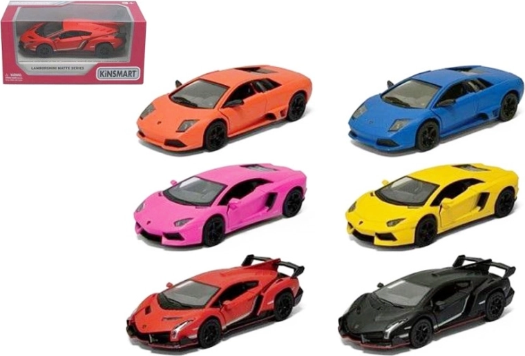 Lamborghini 1:36 model metalic cu mecanism Pull Back