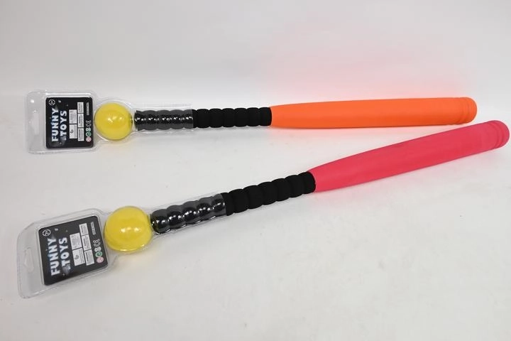 Bâtă de baseball moale cu minge (12 buc. în display)