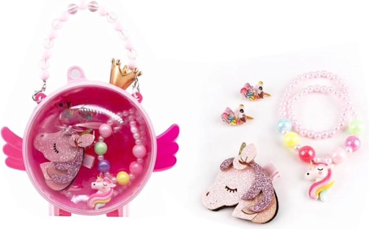 Gentuță pentru copii cu bijuterii și unicorn