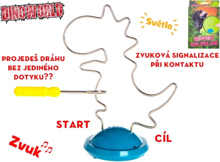 Dinoworld puzzle dinozaur cu efecte luminoase și sonore
