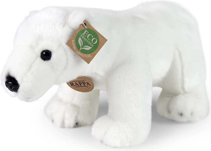 Urs polar de pluș 30 cm eco-friendly