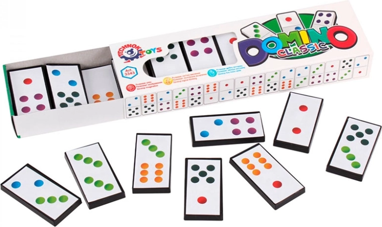 Domino clasic în cutie