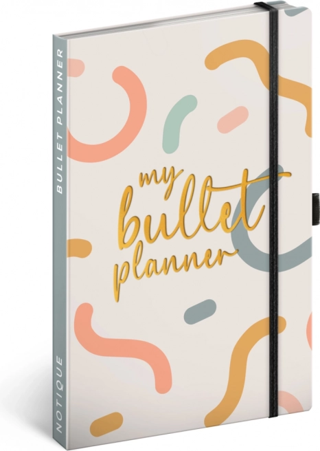 Agendă săptămânală nedatată My Bullet Planner 13 × 21 cm