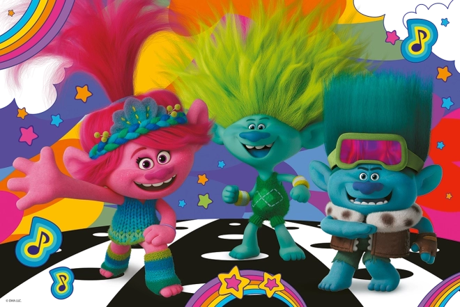 Puzzle TREFL TROLLOVÉ – troli amuzanți, 100 piese