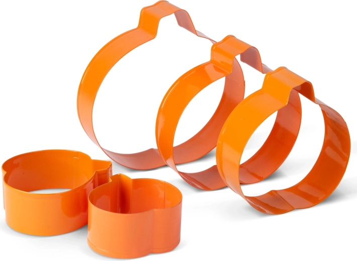 Set de forme metalice pentru decupat în formă de dovleac – 5 buc.