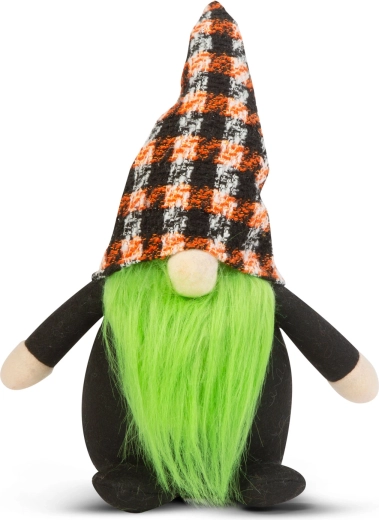 Spiriduș scandinav verde de Halloween 34 cm