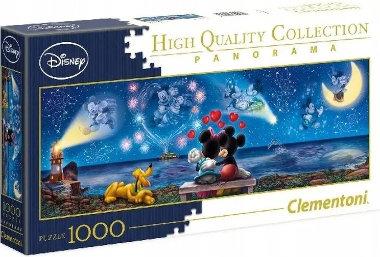 Puzzle panoramic DISNEY MICKEY & MINNIE 1000 piese