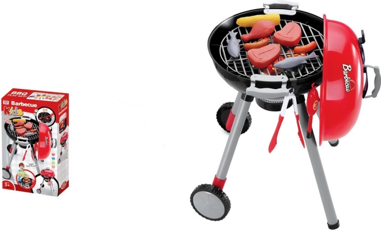 Grătar pentru copii pe baterii cu set de grătar