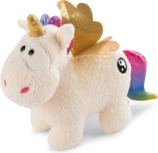 Unicorn de pluș NICI Yang Curcubeu 13 cm