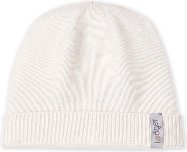 Căciuliță Lodger merino cream 0–6 luni