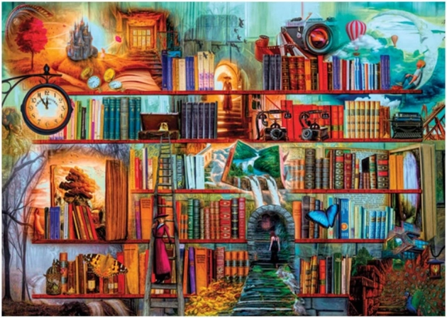 ANATOLIAN Puzzle Biblioteca misterioasă 3000 piese