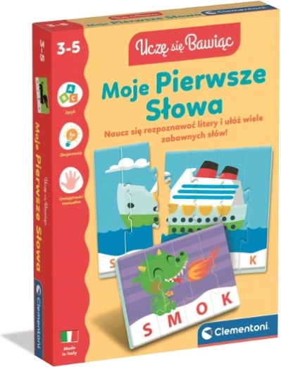 Puzzle Primele mele cuvinte – joc educativ pentru copii 3–5 ani