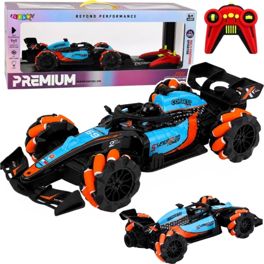 Mașină sport RC cu telecomandă, drift, cu lumini 31 cm 1:14 - 1 buc